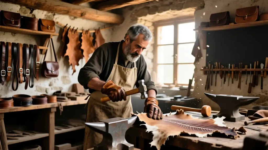 تفاوت ضخامت چرم‌های حیوانی طبیعی و کاربرد آن‌ها در صنعت پوشاک